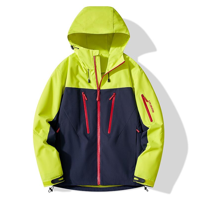 New Spring and Autumn Style Men and Women's Same Waterproof Windproof Jacket Women's Outdoor Jacket
