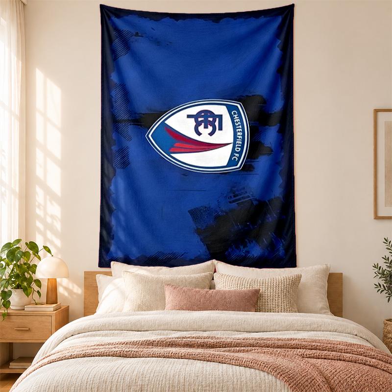 Chesterfield F.C Tapestry Highquality for Decorating Living Room Bedroom Dorm Walls Ideal As Bedroom Wallart Orholiday Gift
