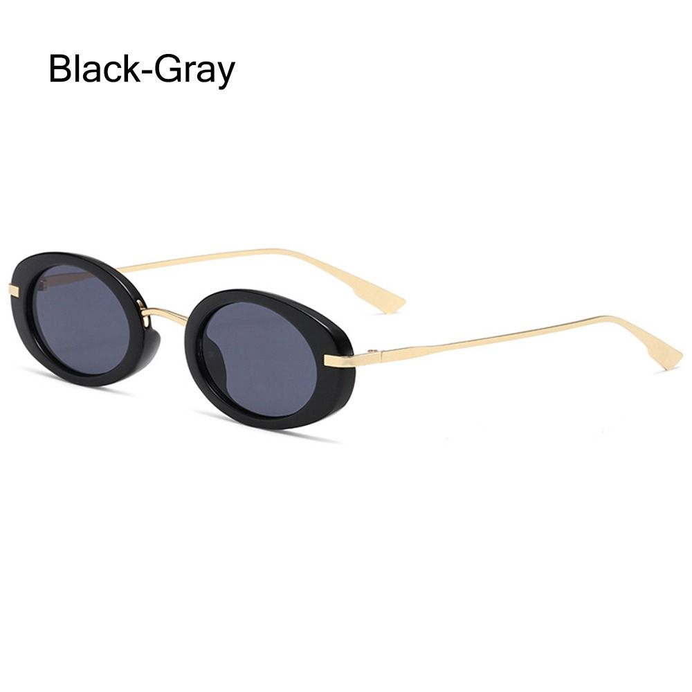 Fashion Small Oval Sunglasses For Women Vintage Style Hip Hop Sun Glasses Men Retro Punk Trendy Eyewear Uv400 Shades