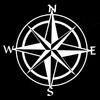 Compass Pattern Car Decal Reflective Truck Window Decoration Sticker