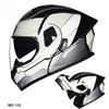 's Latest High-quality Motorcycle Modular Flip Helmet ABS Material Dual Lens Full Helmet DOT Batch