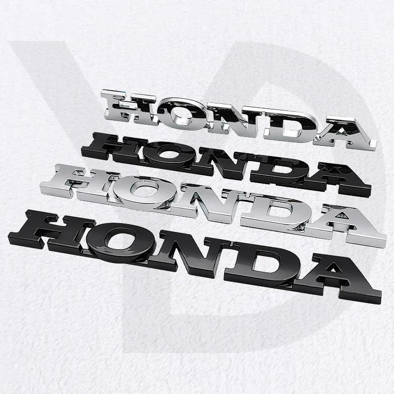 3D ABS Honda Car Emblem Badge for Fit Civic Accord CR-V Jazz Odyssey - Rear Trunk Sticker Logo Accessory TP6
