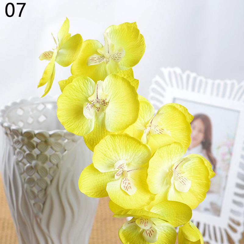 Mooie Feestartikelen Simulatie Kunstbloemen Plastic Woondecoratie Orchidee Planten 1St