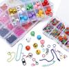 Iron Jump Ring Chain Clasps Lobster Small Bell For DIY Bracelet Necklace Jewelry Making Accessories