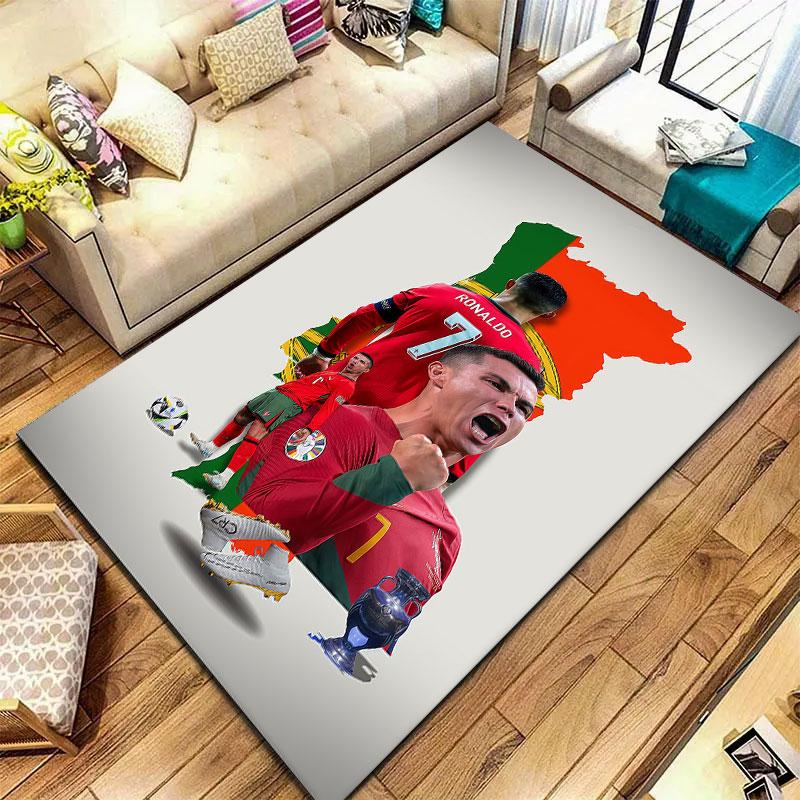 CR7 Carpet Rug for Living Room Bedroom Home Sofa Decoration,Kids Play Non-slip Floor Mat