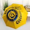 Al Nassr, Football Club Automatic Opening and Closing, 8 Rib Structure Portable Umbrella, Suitable for Men and Women In All Seasons Perfect