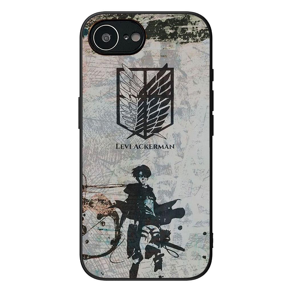 For Samsung Galaxy A36 A17 A26 A07 A35 A54 A53 A13 A33 A34 S8 S9 S20 S21 FE S10 Plus Phone Case Levi Attack Eren On Titan Jaeger