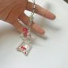 Phone Case Sweet Y2K Fish Phone Chain Phone Charm Beaded Cell Phone Strap Cute Handmade Mobile Lanyard Girls Women