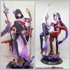 Anime Raiden Shogun Plane Of Euthymia Actionfigur Datorchassi Skrivbordsdekoration PVC Statisk Staty Modell Leksakssamling Gåva