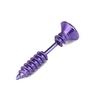Unisex Rustfrit Stål Piercing Søm Skrue Øreringe Punk Helix Øre Piercinger Mode Smykker