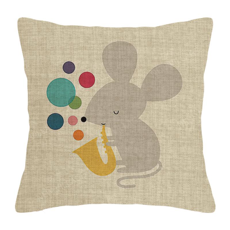 Modern Decorative Cushion For Home Living Room Decor Throw Pillow Cover 45*45 Children 40X40Cm 60X60Cm 45X45Cm Cartoon 50X50Cm
