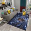 3D Peacock Carpet for Living Room Bathroom Home Decor Sofa Table Rug Anti Slip Chair Cushion Lounge Mat Bedroom Balcony Area Mat