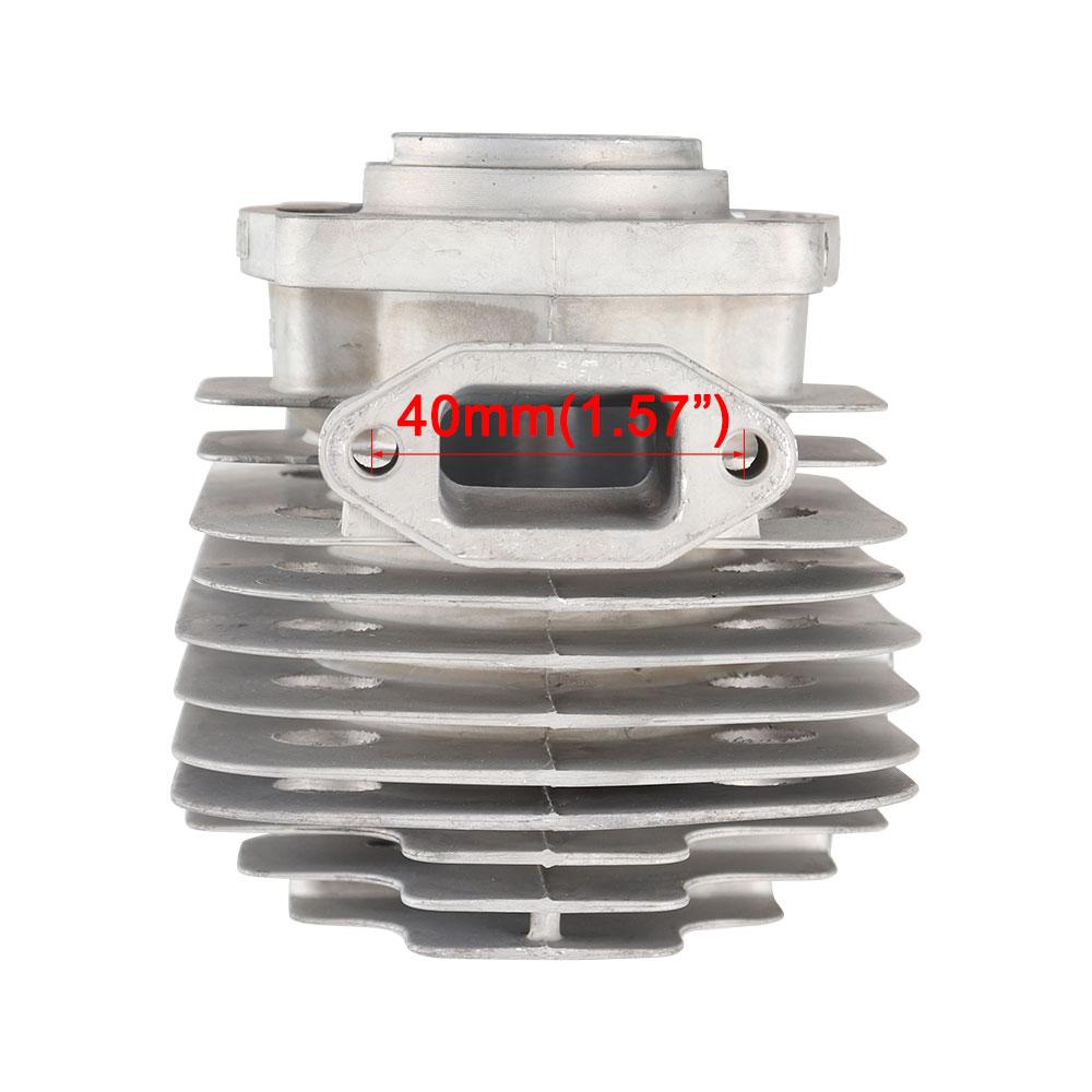 40MM Silindir Piston Kiti 43CC 52CC 1E44F-5 44F-5 44-5 BG520 CG520 CG430 1E40F-5 40-5 Bahçe Aletleri Yeniden Yapılandırma Tırpan Parçaları