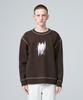 A.KOK Meltdown Stitch Sweatshirt [Brown]