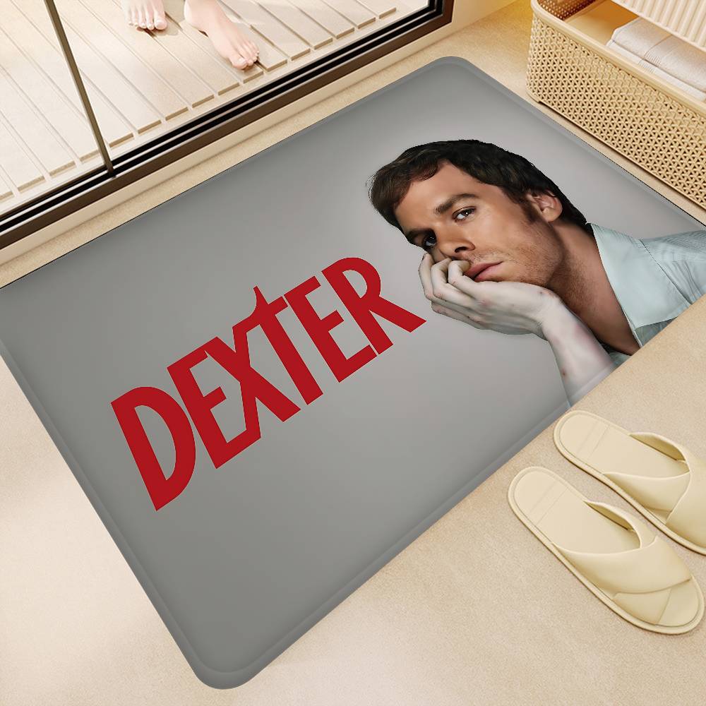 Crime Dexter TV Movie Entrance Door Mat Nordic Style Bedroom Living Room Doormat Home Balcony Anti-Slip Modern Home Decor