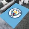 Manchester City Football Clu Carpet Rug for Living Room Bedroom Home Sofa Decoration,Kids Play Non-slip Floor Mat