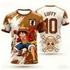 2026 Japan One Piece Luffy Football Jersey T-shirt Kids Football Special Jersey Kit Adult Men's Quick-Drying Sweatshirt