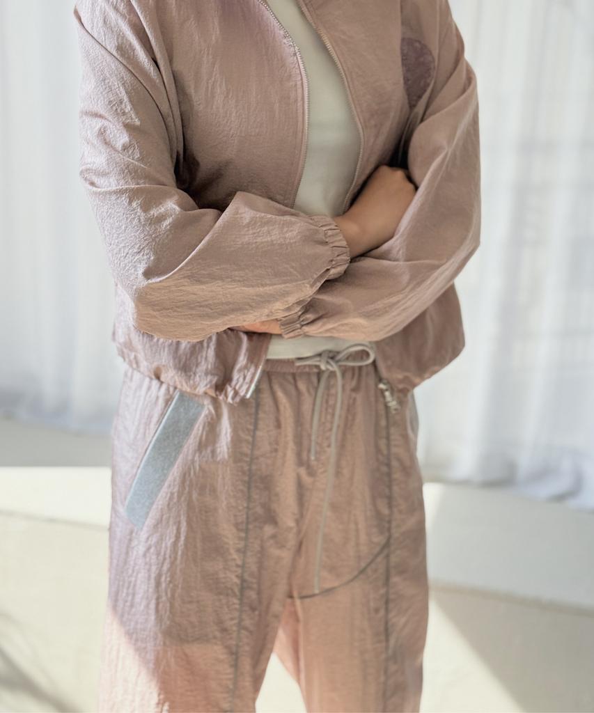 71TO96 Gonryongpo Jumper Set-Up Sapok Pants (Pink)