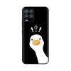 Capa para Realme 8 Animal Fofo Silicone Líquido Macio Capa para Realme 8 Pro 8i Realme8 4G RMX3085 Proteção Total Capas Duráveis
