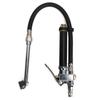 Manomètre de gonflage robuste de 10 à 120 PSI à baïonnette avec tuyau et mandrin « direct » pour compresseurs d'air pour pneus