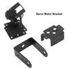 Heavy Duty Multifunctional Servo Motor Bracket Steering Head Mounting Kit for Robot Accessories, Large Rotation with Infrared Sensor and Distance Sens