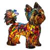 Köpek Serisi Sanat Gece Lambası Dekor Yumuşak Işık Titreşimsiz USB ile Çalışan LED Masa Lambası El Boyaması Evcil Hayvan Temalı Masa Aksesuarı