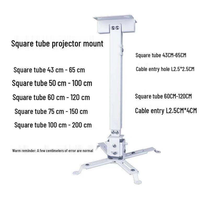 Lancaihe Universal Telescopic Projector Wall/Ceiling Mount