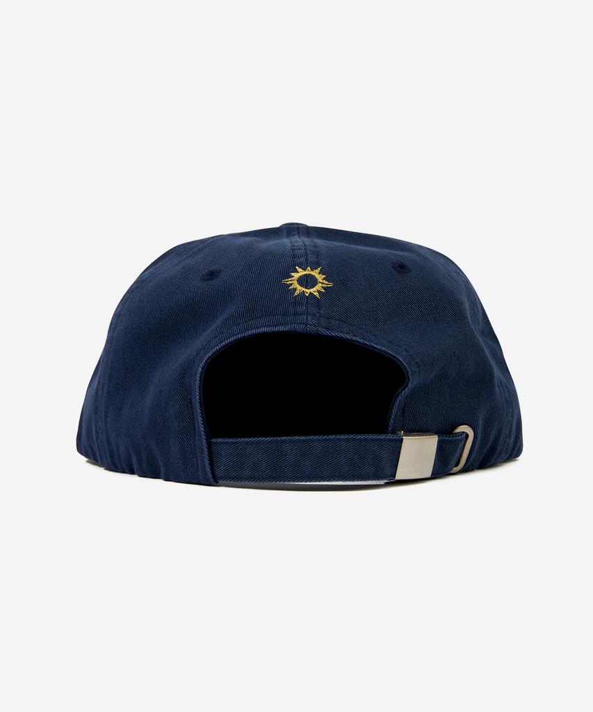 HELLO SUNRISE Vtg Arch Logo Relaxed Fit 6P Cap_Dark Navy