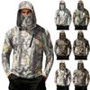 Men's Casual Hooded Long Sleeve Sunscreen Top