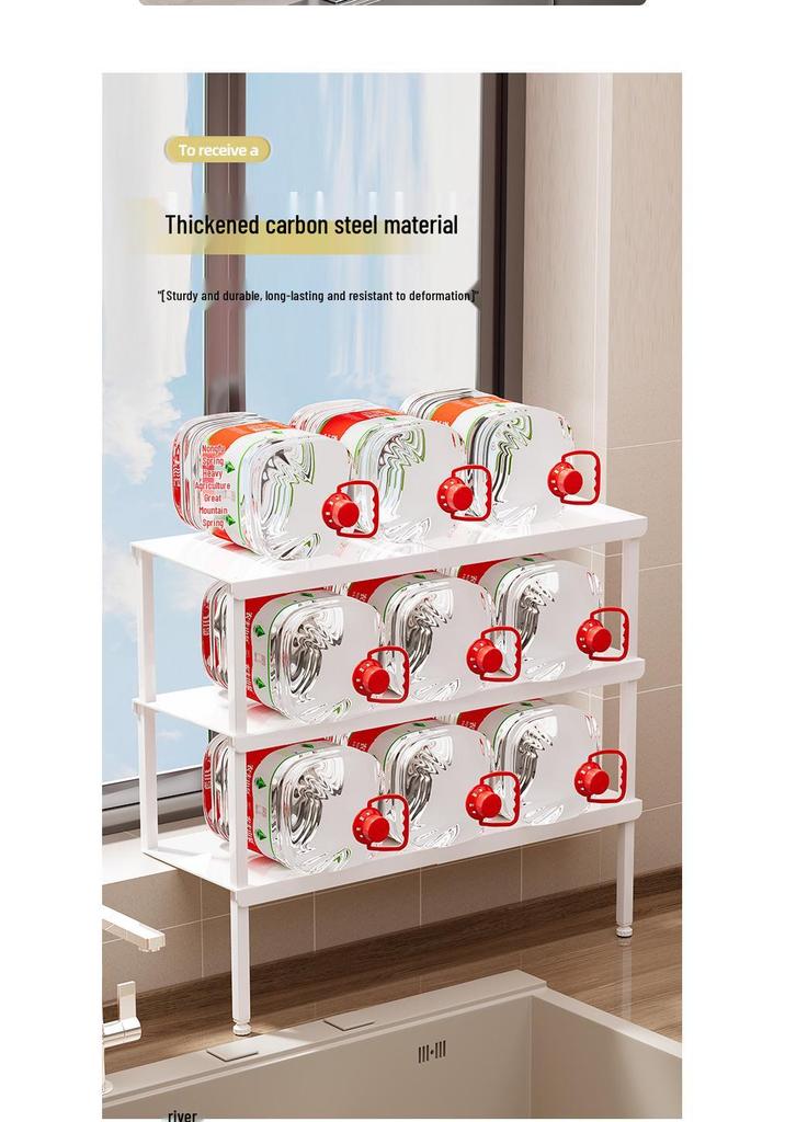 Multi-Layer Kitchen Sink Shelf: Punch-Free Window Sill Extension