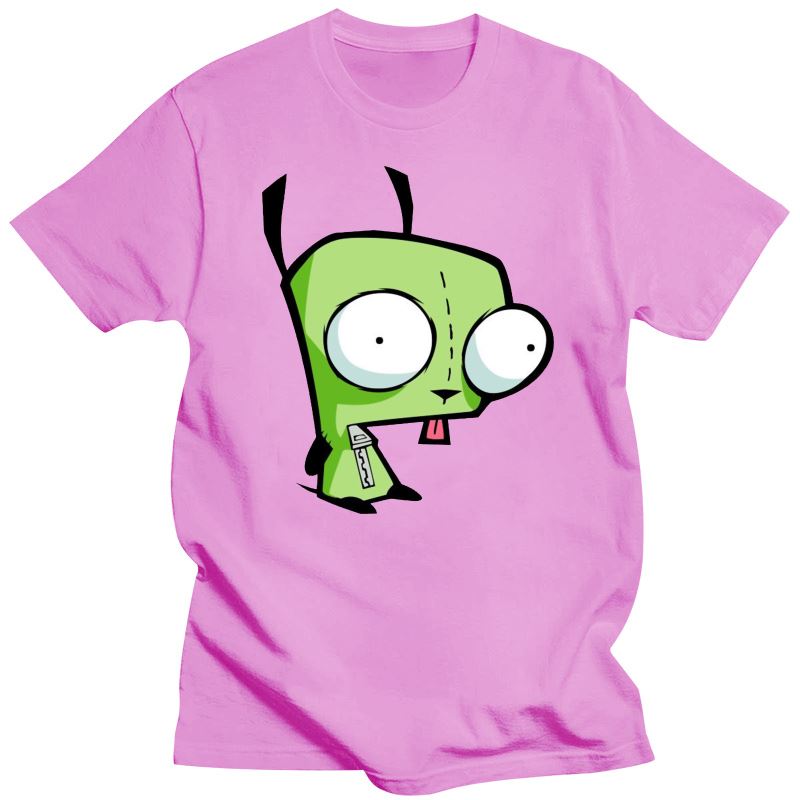 Unisexs Clothing Gir - Hoodie (Invader Zim) T Shirt Invader Zim Tee Dog Robot Nicktoon Nicktoons Cartoon Cartoons Scene 2000s Inva