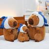 Shark Head Cover Kapibala Snot Bear Capybar Plush Toy Doll Children Sleeping Pillow Rag Doll