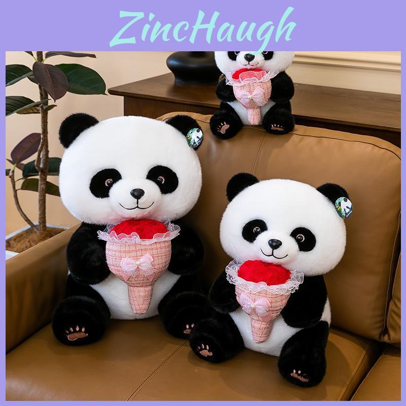 Peluche Panda Mignonne Animal en Peluche Dessin Animé Cadeau Pour Enfants et Adultes