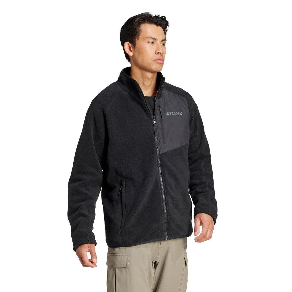 adidas Mens Terrex Outdoor Fleece Jacket