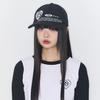 Heart Letter Ball Cap Black