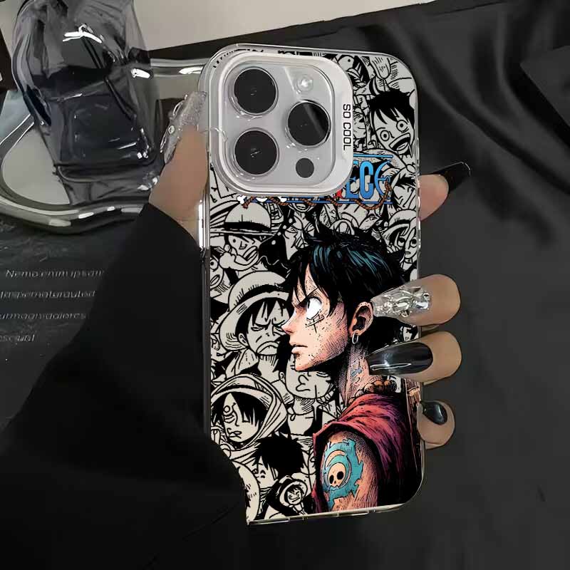 Cool Anime Luffys Ones Pieces Phone Case For iPhone 17 17e 16e 16 15 14 13 12 11 Mini Pro Max Air Plus Anti Fall Matte BackCover