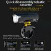 USB Rechargeable LED Bicycle Headlight Waterproof Night Cycling Light for Mountain Road Kids Bike