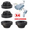 4x środek do czyszczenia filtra powietrza obudowa bufora gumowa osłona tuleja do montażu na SKODA FABIA OCTAVIA RAPID ROOMSTER SUPERB YETI 036129689B