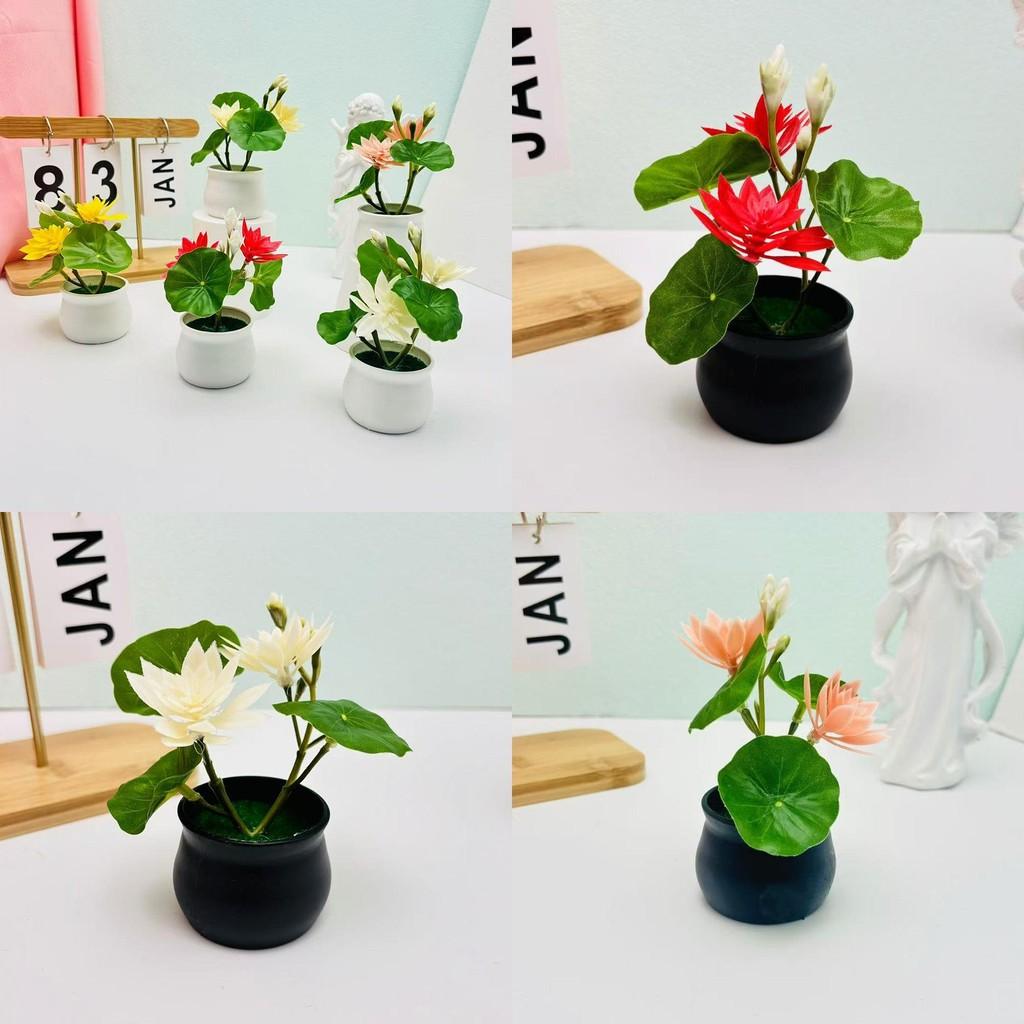 Künstliche Lotus Pflanze Indoor Dekoration Mit Kunststoff Und Seidenstoff Für Wohnzimmer Display