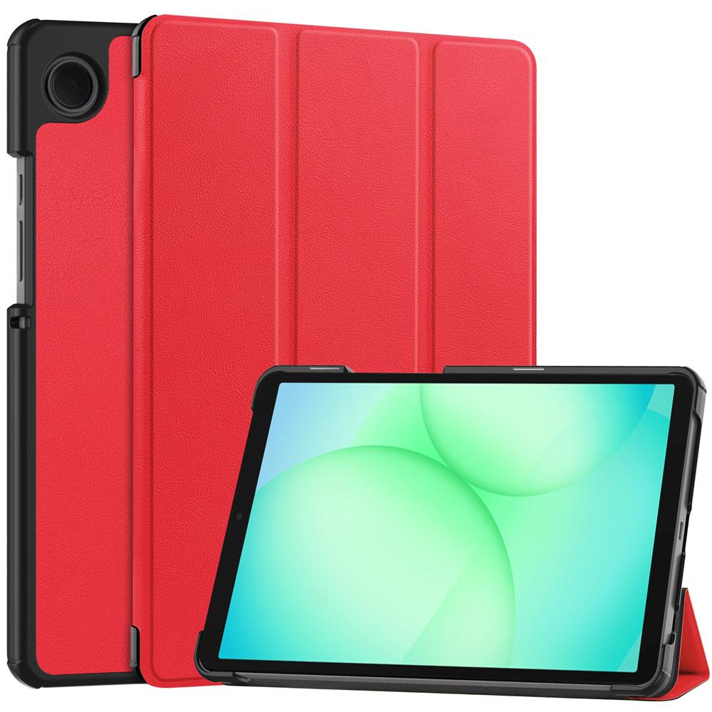 Funda For Samsung Galaxy Tab A11 8.7 inch Case PU Leather Tri-Folding Stand Back Tablet Cover SM-X130 SM-X133 X135N/G Cover
