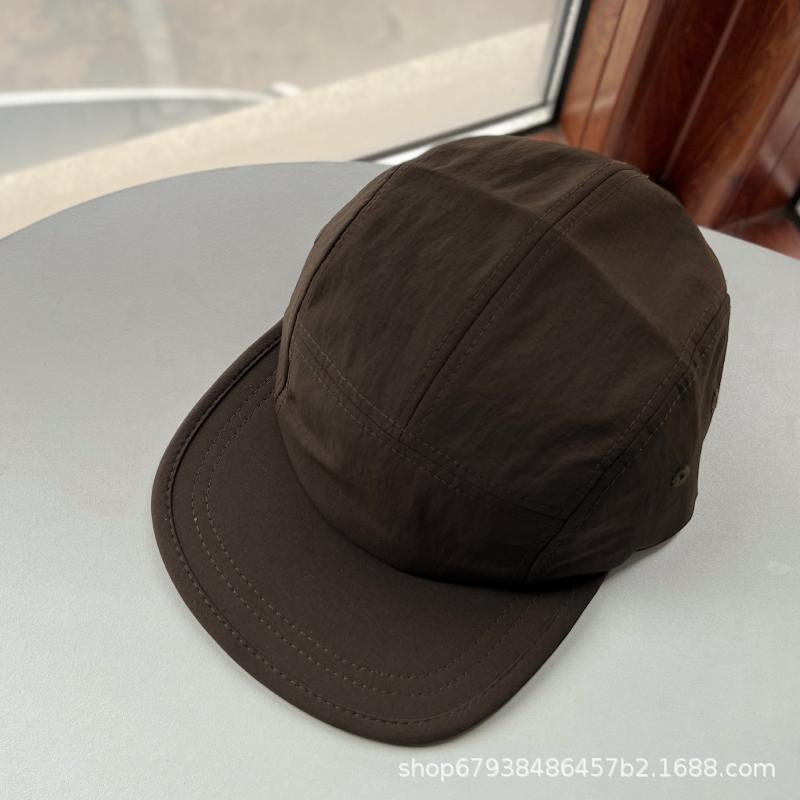 New Outdoor Versatile Quick-drying Cap Women's Japanese Short-brimmed Baseball Cap Casual Street Soft-brimmed Five-piece Sun Hat