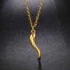 Fashion Minimalist Personality Trendy Cylinder Pendant Necklace Women Jewelry