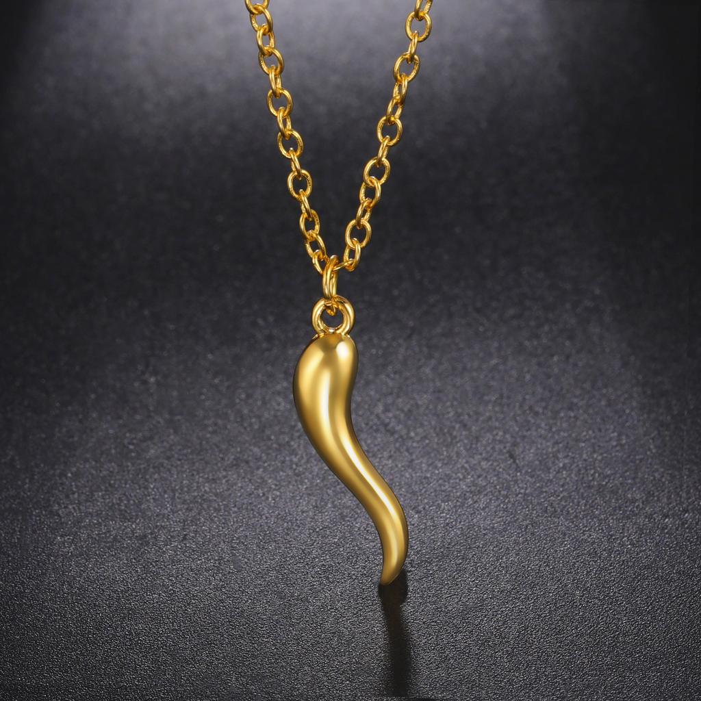 Fashion Minimalist Personality Trendy Cylinder Pendant Necklace Women Jewelry