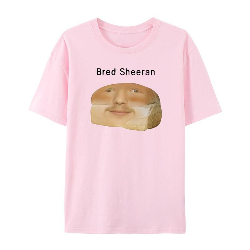 Funny Ed Sheeran Meme Casual TShirt Mens and Womens Luxury Brand Top