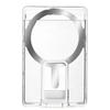 Transparante magnetische portemonneehouder voor Apple Magsafe voor iPhone 15, 14, 13 en 12
