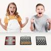 Magnetic Folding Chess Set Mini Travel Chess Board Game For Kids  Adults Portable Plastic Interactive Toy Birthday Gift
