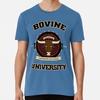 Bovine University Size S To 5XL Made In the USA T-shirt