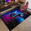 Tiktok Logo Design Area Rug for Office, Chair Rug, Decorative Carpet Livingroom Mat, Large Size Fan Gifts Christmas Gifts