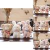 Adorable Plush Bear Keychain Soft Toy Cute Rabbit Backpack Pendant Wholesale