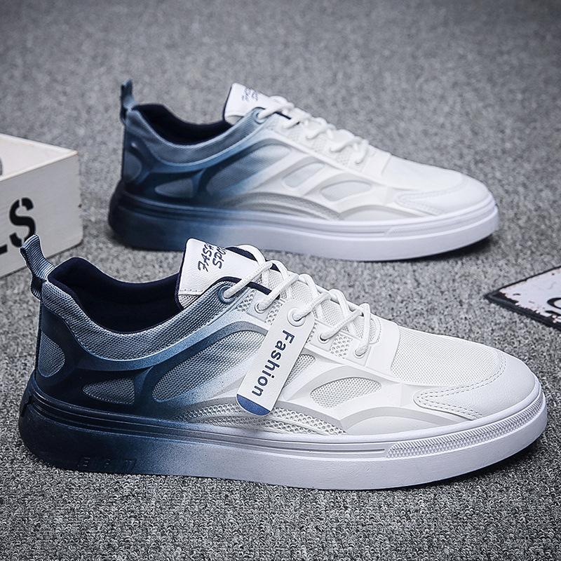 Výprodeje Léto Nové boty Verze Trendu Lehké Bílé Boty na skateboard Sport Volný čas Port Wind